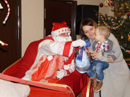 Mikołaj spotkał się z dziećmi w Bąkowie