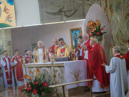 50 rocznica konsekracji kościoła w Drogomyślu