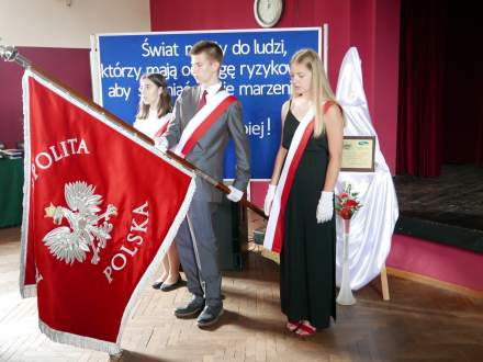 Zakończenie roku szkolnego klas III gimnazjum w Strumieniu