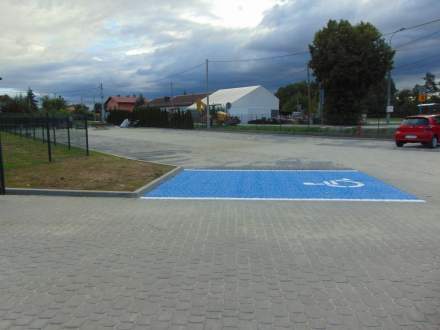 Parking przy Zespole Szkolno-Przedszkolnym w Bąkowie
