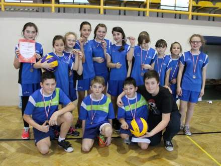 Turniej mini piłki siatkowej szkół podstawowych Zdj. www.sport.strumien.pl
