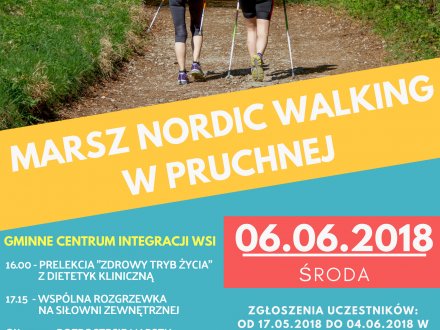 Marsz Nordic Walking Plakat
