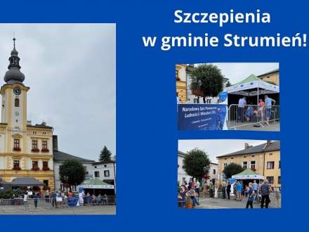 Szczepienia w gminie Strumień
