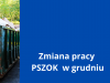 Zmiana pracy PSZOK w grudniu