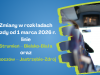 Zmiany w rozkładzie jazdy