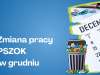 Zmiana pracy PSZOK w grudniu