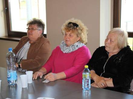 Zebranie wiejskie w Bąkowie