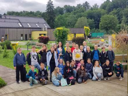 Warsztaty przyrodnicze w Centrum Edukacji Ekologicznej w Wiśle - zwycięska grupa
