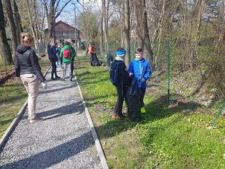 Akcja sprzątania w gminie Strumień