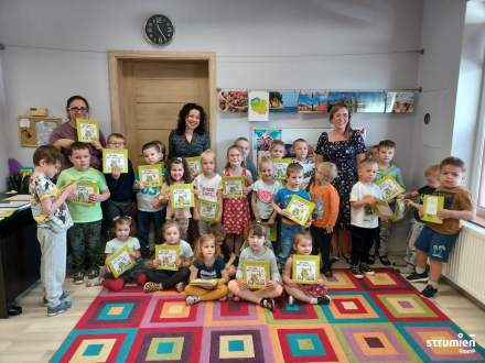Wizyty Burmistrz Strumienia w przedszkolach