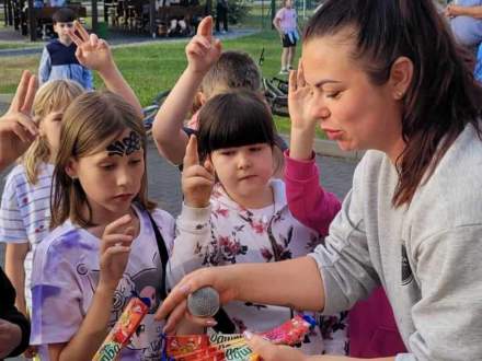 Piknik z okazji Dnia Dziecka w Bąkowie