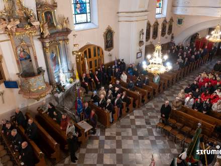 Msza Święta za Ojczyznę w Sanktuarium św. Barbary w Strumieniu