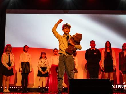 Występy uczniów SP im. Powstańców Śląskich w Strumieniu