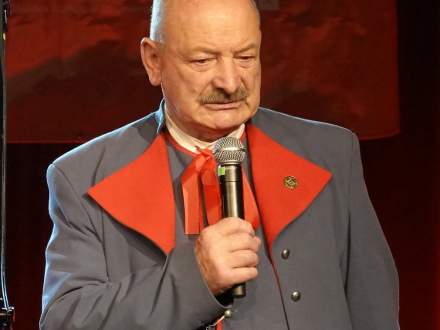 Prezes MZC Koło w Strumieniu Bronisław Świeży