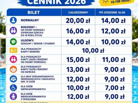 Cennik 2026