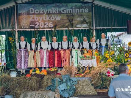 Część artystyczna dożynek - Echo Bąkowa