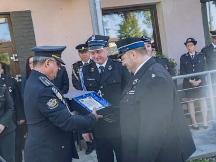 Podziękowania za 10 lat współpracy z czeską jednostką SDH Horní Datyně