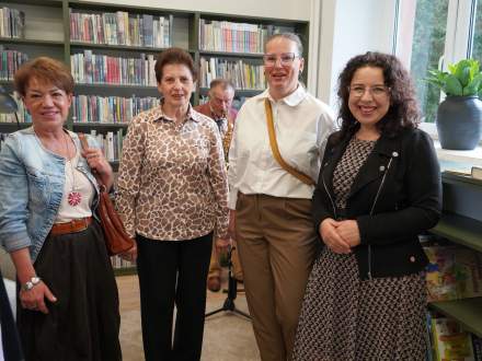 Otwarcie biblioteki, zaproszeni goście