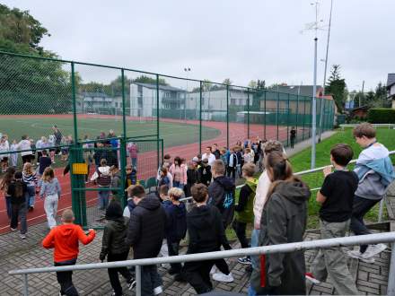 Próbna ewakuacja- Strumień