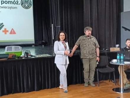 Szkolenie otwiera Burmistrz Strumienia Anna Grygierek