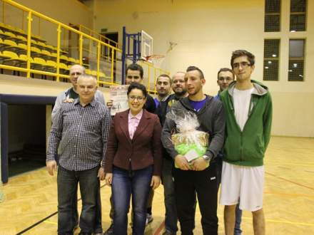 Burmistrz Strumienia Anna Grygierek wraz ze zwycięzcami