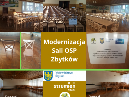 Modernizacja Sali OSP Zbytków