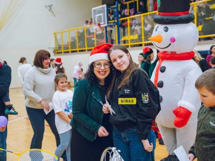 Mikołaj na Hali Sportowej