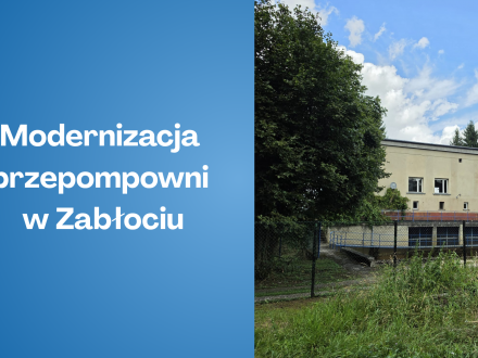 Modernizacja przepompowni w Zabłociu