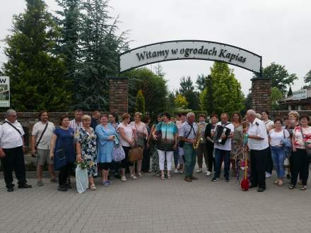 Wizyta przedstawicieli Gminy Rabča - Ogrody Kapias