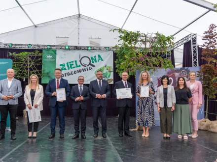 fot. WFOSiGW Katowice wręczenie dyplomów