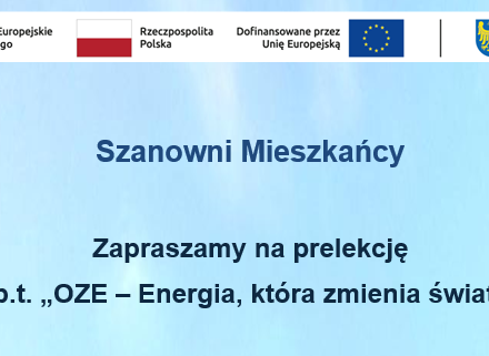 Zaproszenie OZE