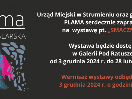 Zapraszamy na wernisaż wystawy "Smacznego"