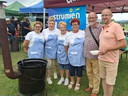 Delegacja Gminy Strumień z wizytą w Dolným Hričovie