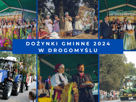 Dożynki Gminne 2024 w Drogomyślu