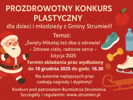 Konkurs plastyczny grafika informacyjna