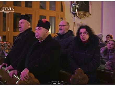 Koncert w wykonaniu Chóru Towarzystwa Śpiewaczego Lutnia w Sanktuarium św.Barbary w Strumieniu (fot. M.Gruszka)