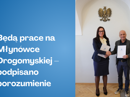 Będą prace na Młynówce Drogomyskiej – podpisano porozumienie