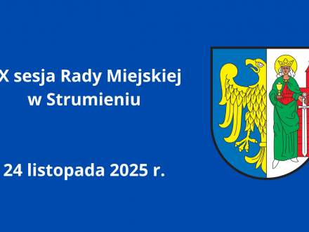 XX sesja Rady Miejskiej w Strumieniu