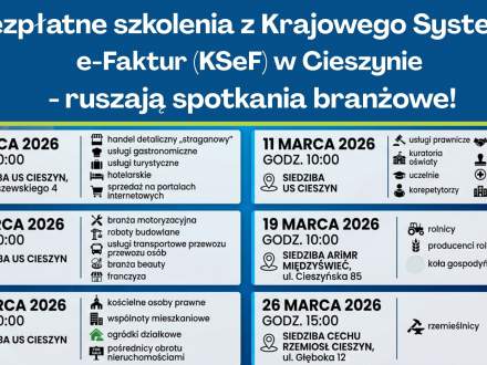 Bezpłatne szkolenia