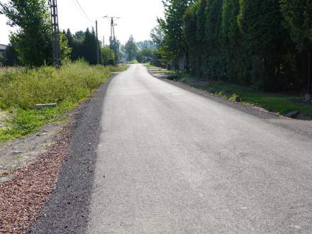 ul. Podlesie w Bąkowie
