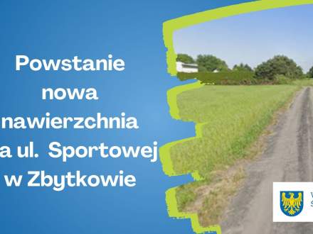 Powstanie nowa nawierzchnia na ul. Sportowej w Zbytkowie