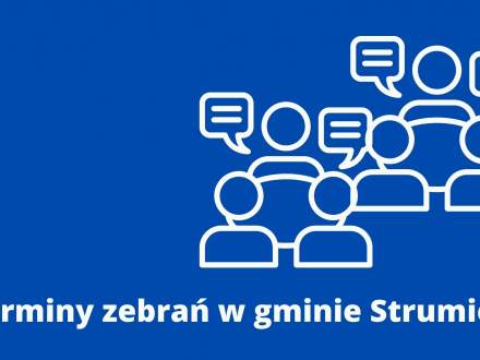 Terminy zebrań w gminie Strumień