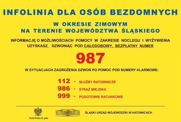 Infolinia dla osób bezdomnych