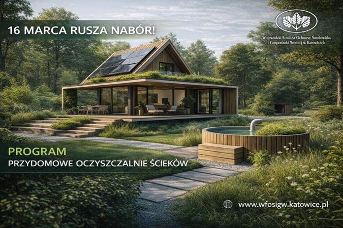 16 marca rusza nabór Program Przydomowe Oczyszczalnie Ścieków