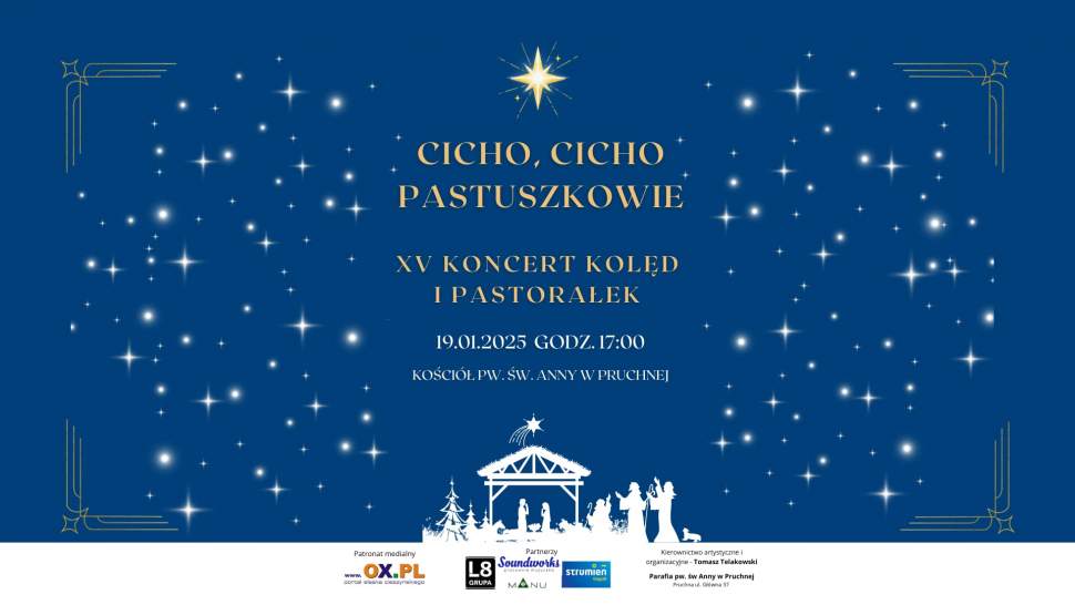 XV Koncert Kolęd i Pastorałek „Cicho, cicho pastuszkowie”