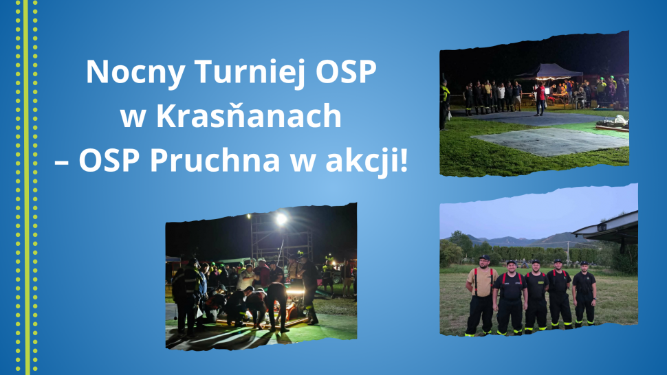 Grafika-Nocny Turniej OSP w Krasňanach