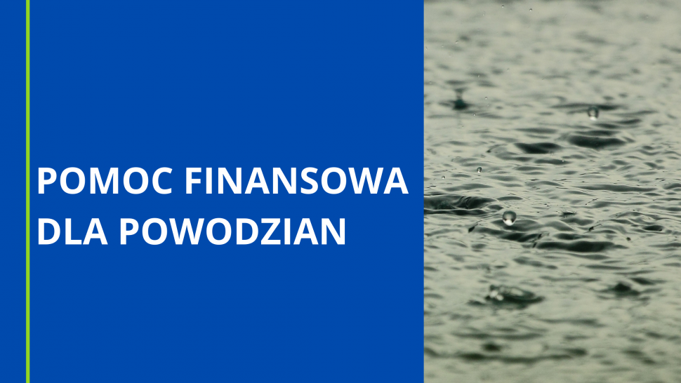 POMOC FINANSOWA DLA POWODZIAN