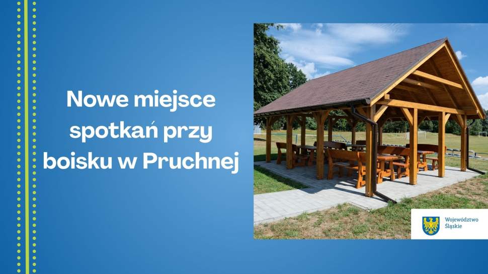 Nowe miejsce spotkań przy boisku w Pruchnej