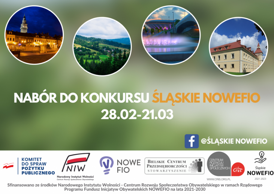 Nabór do konkursu Śląskie NOWEFIO 28.02-21.03