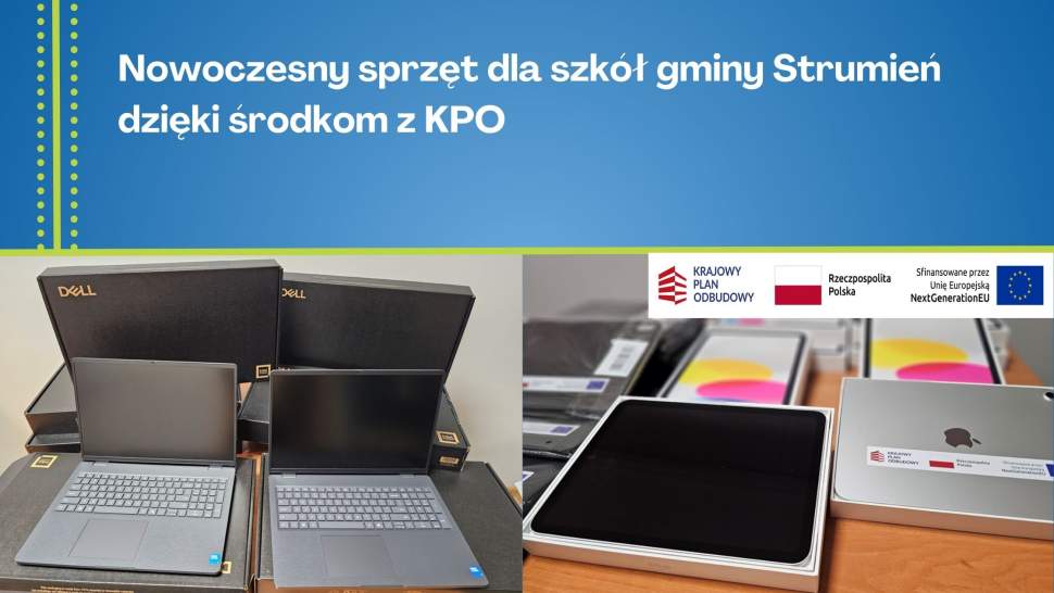 Nowoczesny sprzęt dla szkół